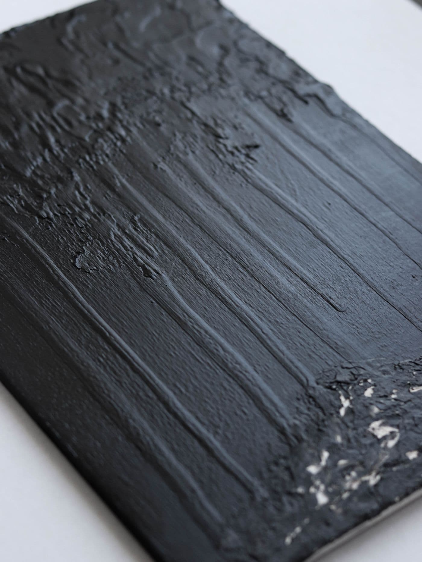 Cold Valley (2025) — Oil and cold wax on birch panel